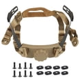 thumbnail image 1 of Correa de bloqueo para la cabeza del casco Cordón ajustable para deportes al aire libre Color arena, 1 of 7
