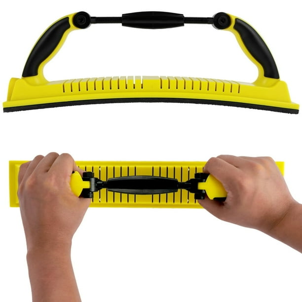 HAOAN Adjustable Radius Flex Longboard Hand Sanding File Block