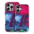 thumbnail image 2 of DesignSkinz Scratch-Resistant Hard Slim Case Compatible with iPhone 15 Plus (Compatible with MagSafe) - Glowing Fantasy Land V2, 2 of 9