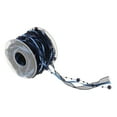 thumbnail image 3 of 10m DIY Applique Sheer Mesh Beaded Lace Trim Ribbon Lace Trim for Decor 20mm Navy, 3 of 9