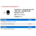 thumbnail image 2 of Timing Cover - Compatible with 1979 - 1986, 1992 - 1995 GMC K2500 Suburban 5.7L V8 1980 1981 1982 1983 1984 1985 1993 1994, 2 of 2