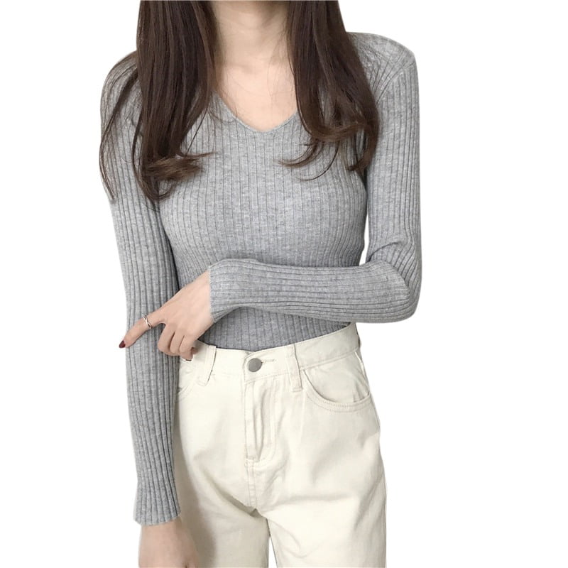 women's slim fit sweaters