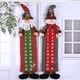 thumbnail image 3 of Naiovety Calendario de Adviento, colgante de Navidad, colgador largo para puerta, almacenamiento de aperitivos, decoración, adornos de cuenta Kits de decoración para fiestas Papá Noel, 3 of 6