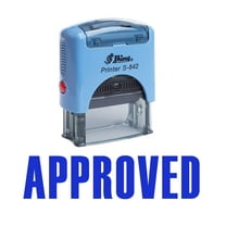 Printtoo APPROVED Self Inking Rubber Stamp Custom Shiny Office Stationery Stamp