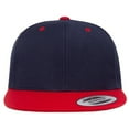 thumbnail image 5 of Yupoong Mens The Classic Premium Snapback 2-Tone Cap, 5 of 5