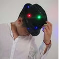 thumbnail image 3 of LINLIN LED Hat Light Up Hat, LED Luminous Jazz Hat, Unisex Light Up Sequin Fedora Hat for Men & Women, 3 of 7