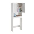 thumbnail image 6 of Pouseayar Home Bathroom Shelf over-the-Toilet Storage Cabinet , White, 6 of 7