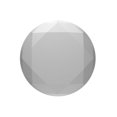 thumbnail image 1 of PopGrip Popsocket Silver Metallic Diamond, 1 of 4
