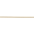 thumbnail image 3 of Diamond2Deal 14K Yellow Gold 1.3mm Box Chain Necklace for Women 20", 3 of 6