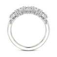 thumbnail image 3 of IGI Certified Pear Shape Lab Grown Diamond Anniversary Band Ring For Women | 5 Stone 5 CT TW In 14K White Gold | FG-VS1-VS2 Quality Blakely Friendly Diamonds Band Ring, 3 of 5