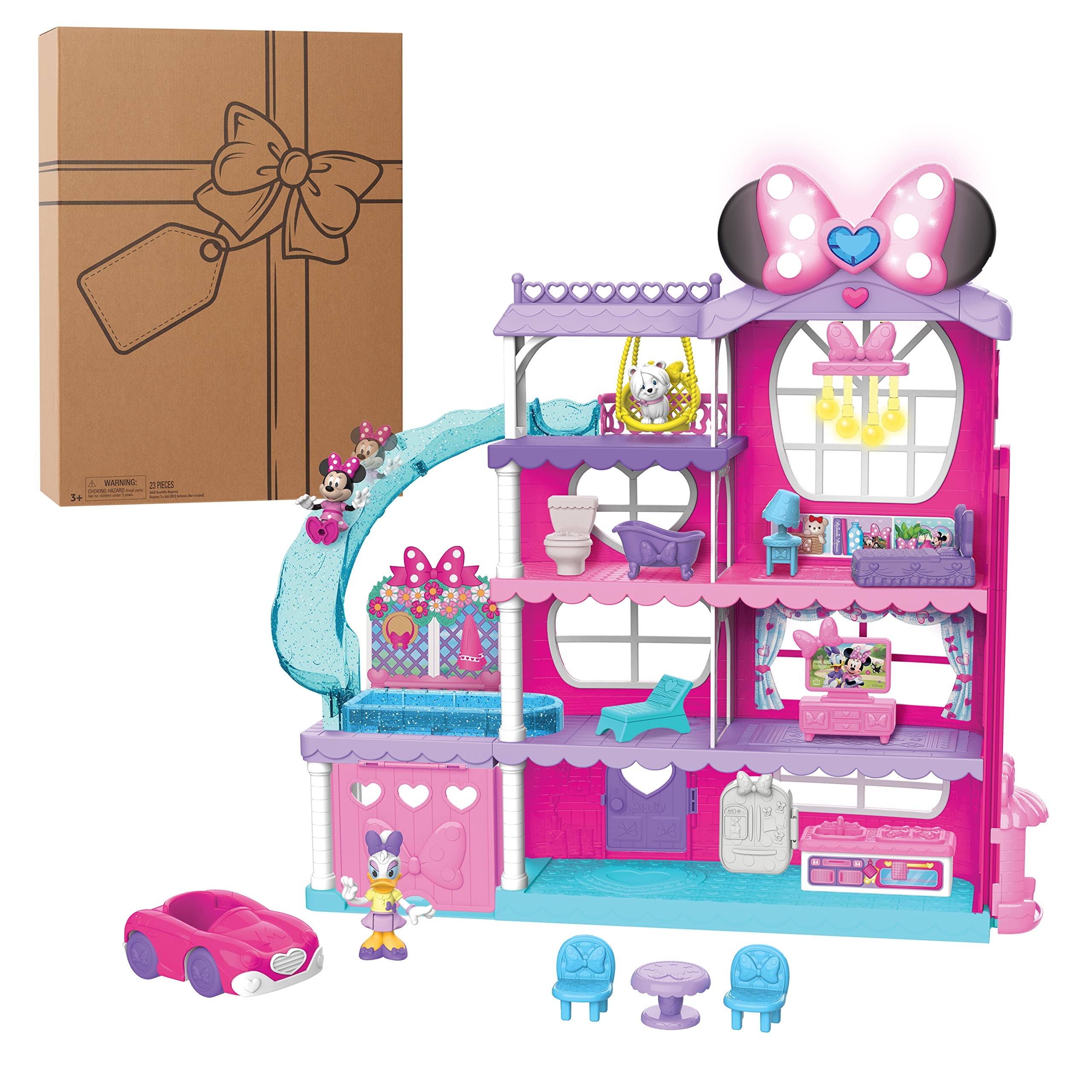 Disney Junior Minnie Mouse Ultimate Mansion Dollhouse Disney Junior Minnie Mouse Ultimate Mansion Dollhouse