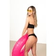 thumbnail image 4 of Ragstock Black Textured Bikini Bottom, 4 of 4