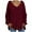 Z2-Wine-fall sweaters for women, variant on Wiyuqeen Oversized Hooded Sweaters Women Chunky Cable Knit Sweaters Long Sleeve Drop Shoudler Pullover Solid Loose Fit Sweaters