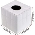 thumbnail image 4 of Toilet Paper Holder Elegant Pu Leather Tissue Box Holder, 4 of 5