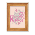 thumbnail image 1 of King Playing Cards Gambling Utensils Pattern Desktop Wooden Photo Frame Display Picture Art Painting Multiple Sets, 1 of 3