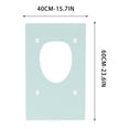 thumbnail image 4 of TTJ Toilet Seat Covers Disposable Toilet Seat Covers 10 Pack Toilet Seat Covers Disposable 16x24 Inch Portable Toilet Liners Travel Seat Cover for Outdoors, 4 of 10