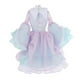 thumbnail image 4 of Vestido para muñecas BJD 1/3, muñeca articulada de 24 pulgadas y 60 cm, vestido para niñas. Violeta, 4 of 9