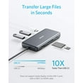 thumbnail image 5 of Anker USB C Hub Adapter, 7-in-1 USB C Adapter, with 4K HDMI, Power Delivery for MacBook Pro, Pixelbook, XPS, 5 of 7