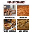 thumbnail image 3 of Jaysuing floor wood cleaner wooden floor cleaning care antiseptic wood furniture oil wood polish BF 100g 100g and brush, 3 of 5