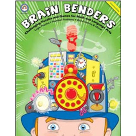CARSON DELLOSA BOOK BRAIN BENDERS GR 6 - 8 [Office Product]