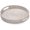 Whitewash, variant on XIMEI 11.8" Round Rattan Tray, Decorative Coffee Table/Ottoman Tray, Woven Serving Tray with Handles Wicker Basket, Whitewash