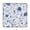 Huang-2, variant on Blue Floral Pattern Sparkling Night Design Outdoor Picnic Blanket, Foldable Waterproof Beach Mat, Portable Beach Blanket for Beach Camping, Hiking, Family Concerts