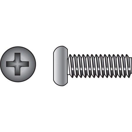 

Hillman 828546 10-32 x 2 in. Pan Head Machine Screw Stainless Steel - Box of 100