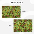 thumbnail image 3 of Placemats Set Of 4 / 6, Carrot Eggplant Placemats For Dining Table Indoor/Outdoors Heat Resistant Washable Placemats 18" X 12", 3 of 8