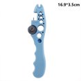 thumbnail image 2 of Outdoor portable key storage clip multifunctional stainless steel thickened bottle opener keychain, 2 of 5