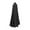 3 Mètres 8 Côtes Noires, variante sur Parasol en Tissu Imperméable, Surface de Parasol de Jardin Solide, Couvre 2 Mètres, 6 Baleines, Vert