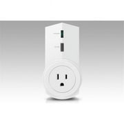 Aluratek AWHAS0103F Smart Outlet Wireless Remote Light Switch, White -3 Pack