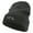 Grey, variant on Yosemite Embroidered Big Size Acrylic Long Beanies - Black XL-3XL