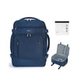 thumbnail image 1 of Mochila de viaje ECOHUB Spirit Airlines 30L con puerto USB azul, 1 of 9