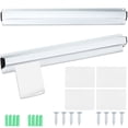 thumbnail image 4 of 2Pcs Receipt Holder Kit Rustproof Check Rack Ticket Holder Easy to Install Restaurant Ticket Holder Space Saving Receipt Holder Rack Durable Slide Check Rack Ticket Rack for Cafes Bars Hotel Office, 4 of 10