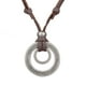 thumbnail image 4 of Collar colgante retro de cuero Yinane para hombres, 4 of 8