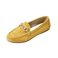 thumbnail image 2 of Willtoo Women Faux Suede Loafers Slip On Soft Comfort Round Toe Moccasin Shoes Spring Fall Casual Flats for Daily Wear, 2 of 5