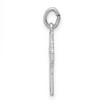 thumbnail image 5 of Sterling Silver Rhodium-plated Diamond Cut Cross Pendant, 5 of 5