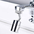 thumbnail image 1 of ZHAOCHENG 720 giratorio universal filtro de salpicaduras grifo rociador cabeza grifos flexibles rociador baño cocina grifo extensión adaptador rotación 720 grados, 1 of 5
