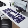 thumbnail image 2 of Long Mouse Pads for Desk,Dark Purple Halloween Ghosts with Boo Desk Mats on Top Of Desks, Desk Mouse Pad Extra Large with 3mm Non-Slip Base and Stitched Edge for Gaming,Office,Work,Home 31.5"x11.8", 2 of 6
