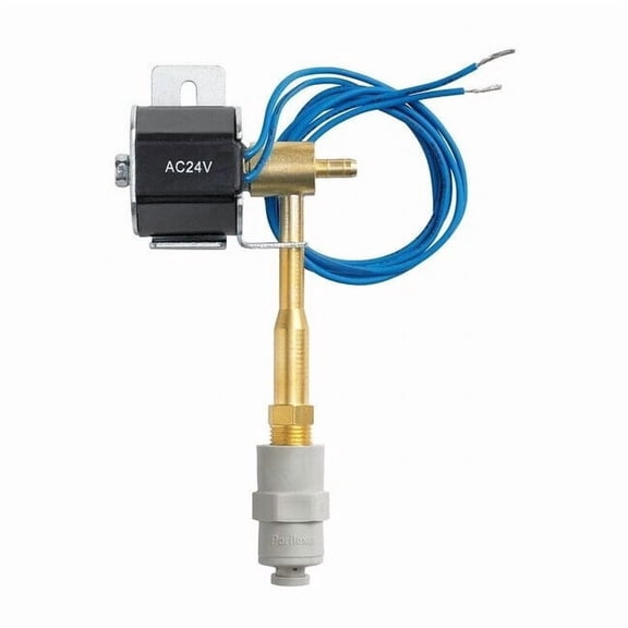 Honeywell Solenoid Valve, 5 in W, Brass 50041883-002