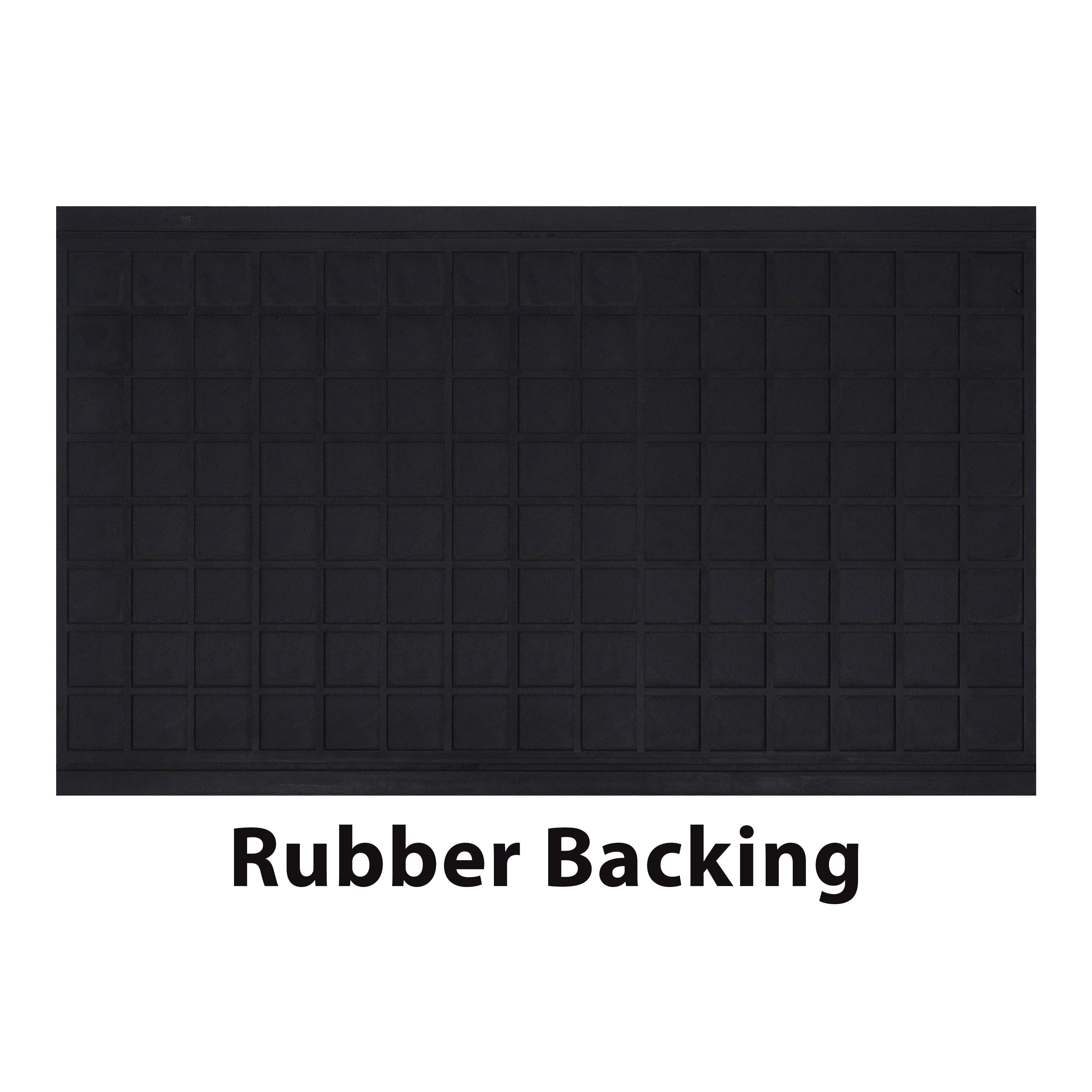 Calloway Mills Interlock Arrow Wood Wall Doormat 18 ''x 30''
