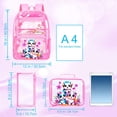 thumbnail image 4 of Mochila Transparente para Niñas AGSDON 3 Piezas con Diseño de Perro, 4 of 8