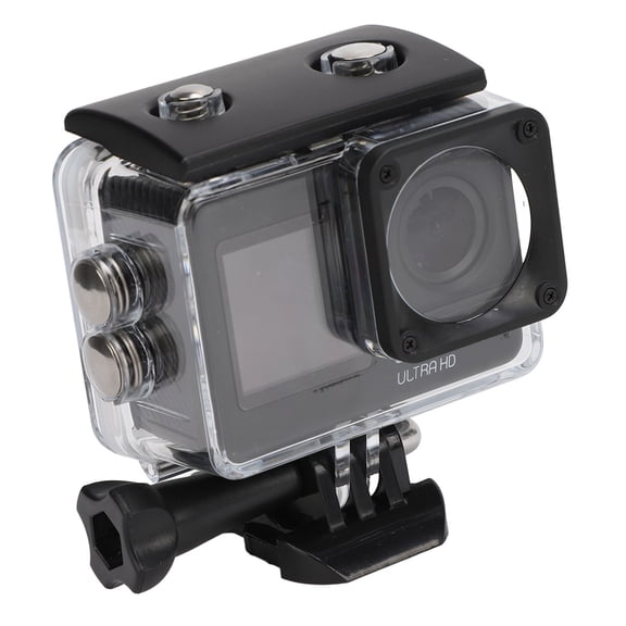 Cámara De Acción 4K, Multifuncional Que Evita Saudidas, Cámara De Vídeo Deportiva, Pantalla Dual Portátil Inalámbrica Para Surfear Y Nadar