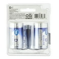 Great Value Alkaline D Batteries (4 Pack)