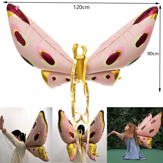 Globos De Lámina De Mariposa Grandes Alas De Hadas Globo Temática Fiesta Boda Niña Mujeres Cumpleaños Suministros Gao Jiahui unisex