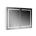 thumbnail image 3 of Blossom Asta 48" LED Medicine Cabinet | Aluminum Frame | Adjustable Shelves| Defogger | Smart Memory, 3 of 9