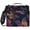 Colorful Butterfly, variant on Zipper Binder with Shoulder Strap 2 inch 3 Ring Waterproof File Folder Organizer Bag 500 Sheet Blue-purple and Cyan Butterflies