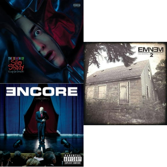 Death Of Slim Shady (Coup De Grace) (X) (Red/Blue Vinyl/2LP) & Encore & Marshall Mathers LP 2