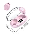 thumbnail image 2 of Hwkond Wireless Earbuds Bluetooth 5.3 Sports HiGH End Intellieent Voise Reduction Utra Long Range In Car Wireless Carphones Promotion for 25% Off, 2 of 2