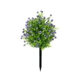thumbnail image 2 of Decoración del hogar, decoración de habitaciones, decoración de paredes, flores artificiales falsas para exteriores, paquetes de decoración de plantas artificiales de seda, aspecto de flores realistas, 2 of 6